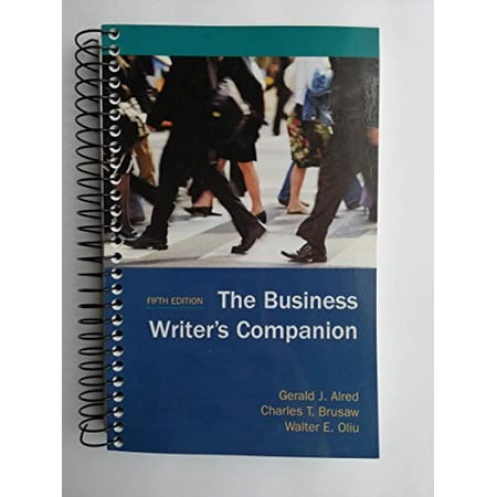 Pre-Owned The Business Writer s Companion Paperback