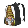 thumbnail image 6 of Sigee Fishing Gnome Fisherman for Simple large capacity backpack Travel Laptop Backpack, Business for Travel and Daily Use, 6 of 9