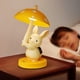 thumbnail image 3 of Lámpara de mesita de noche con forma de animal, for dormitorio infantil, tricolor, regulable, decoración de habitación de conejo, 3 of 8