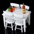 thumbnail image 2 of 1/12 Casa de Muebles de Cocina Accs Refrigerador Moderno Y de Sillas de, 2 of 7