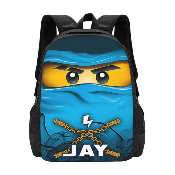 NinJago Backpack Shoulder Bag For Men Women With Adjustable Padded Straps Daypack School College Travel Computer Casual Bookbag Unisex Laptop Lightweight Large Capacity Satchel Knapsack