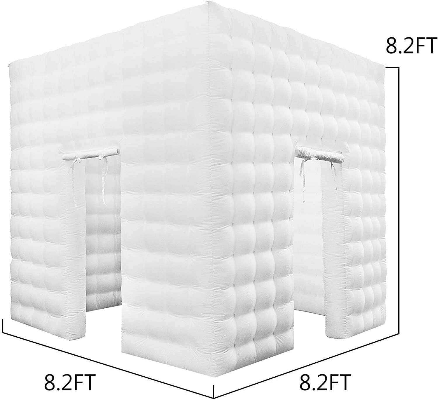 Urbanest Large Inflatable Photo Booth, Portable Booth with 2 Doors and Inner  Air Blower - for Parties Weddings Anniversary Birthdays Parties (8.2 x  8.2ft) - Walmart.com
