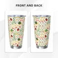 thumbnail image 3 of KLL Ladybug And Wild Flowers Print 40oz Stainless Steel Insulated Car Cup with Spillproof Lid - Keep Your Drink Hot or Cold on the Go-Straw Three-piece Set, 3 of 8