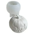 thumbnail image 4 of 3D Skull Pumpkin Silicone Candle Mold DIY Halloween Plaster Soap Mould Epoxy Resin Molds Desktop Home Decorations Crafts, 4 of 7