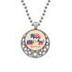 thumbnail image 1 of Donkey Elephant lucha Presidente Collares Colgante Retro Moon Stars Jewelry Unbranded M, 1 of 3