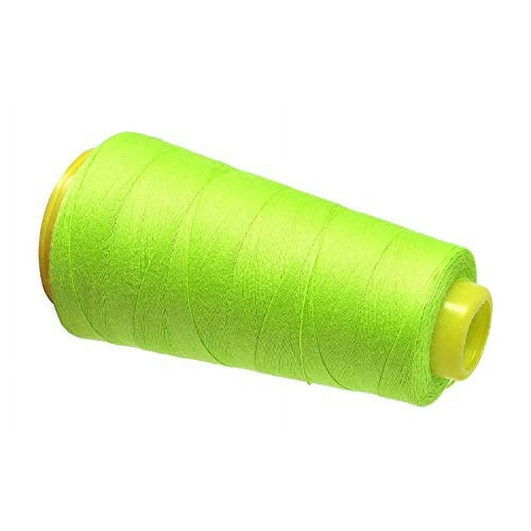Mandala Crafts Mercerized Cotton Thread - Quilting Thread - All Purpose  Thread for Sewing Machine Serger Embroidery 50WT 50S/3 1200 X 2 Yards Lime  Green 