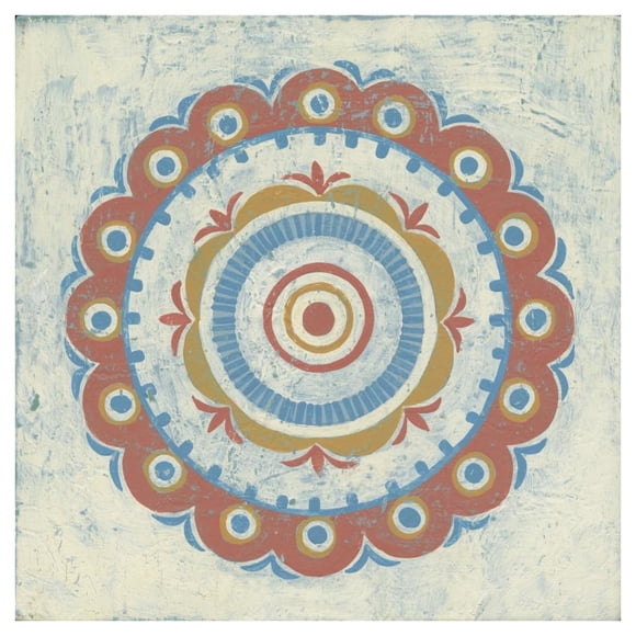 Lakai Circle II -Paper Art-42"x42"