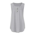 thumbnail image 3 of EIMELI Femmes Col Rond Imprimé Léopard Poche Gilet Coutures Léopard Impression T-Shirt Top T-Shirt pour les Femmes, 3 of 6