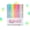 12 Colors Set, variant on 3D Jelly Pens Set, Gel Ink Pen Marker Pens for Lettering, Drawing, Ornaments, Journaling, DIY Painting Glossy Jelly Ink Pen, Colorful Pen Highlighters Markers (6 Colors) ﻿