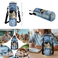 thumbnail image 7 of KUIFORTI Cute Cat Lightweight Backpack and Lunch Box Kid Backpack Set 4Pcs Girls School Bag Pencil Bags Water Bottle Sleeve for Elementary Primary Middle School Back to School Supplies, 7 of 7