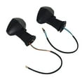 thumbnail image 3 of Motorcycle Front Turn Signal, Front Indicator Lights Perfect Fit  For Motorbike White,Yellow,Black, 3 of 8