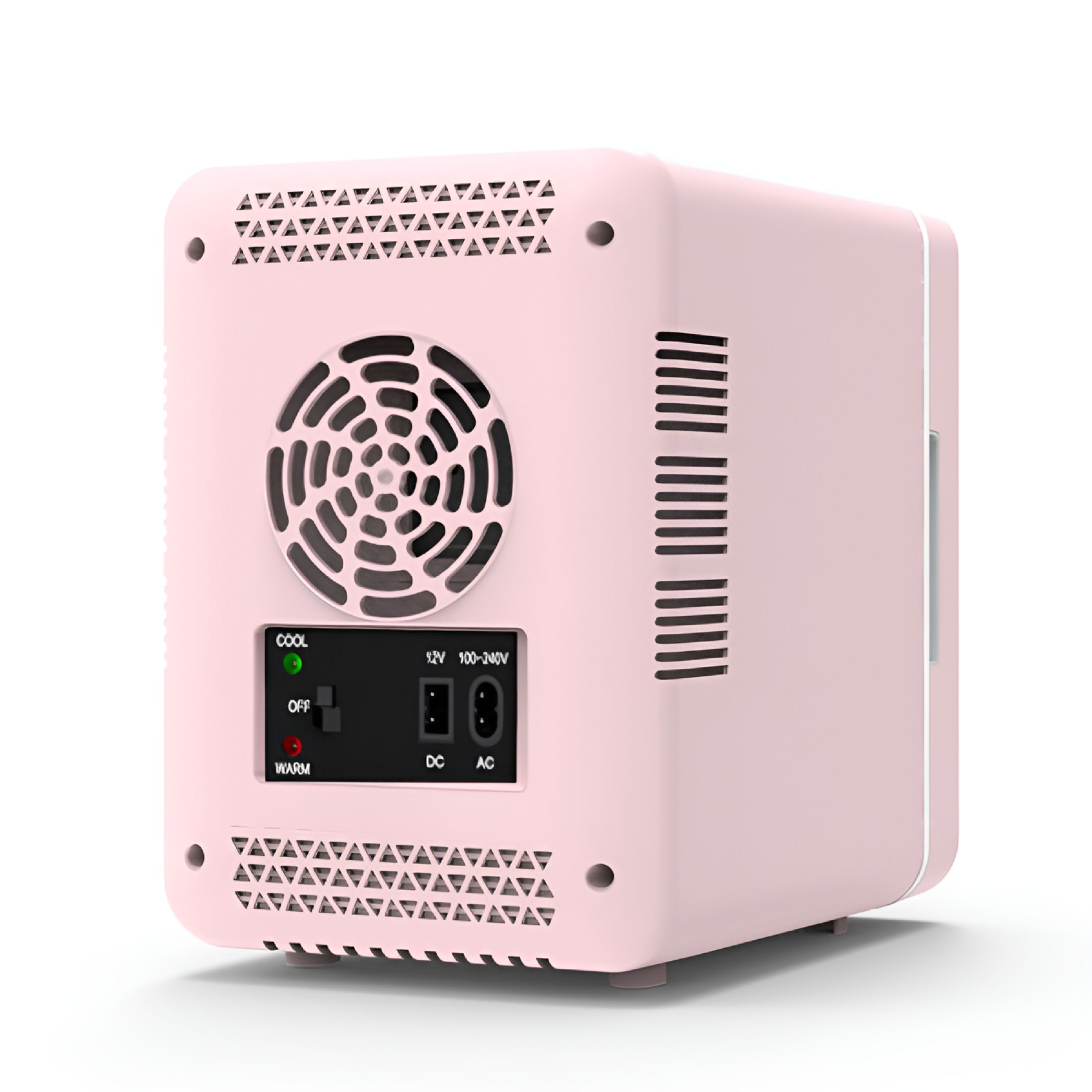 HIBIBUD 2026 New 4L Mini Portable Refrigerator with Built-In Lighting - Compact Fridge for Beauty Products,Food,And Beverages Storage in Cars,Student Dormitories,And Home