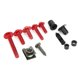 thumbnail image 2 of 198Pcs/Set Windscreen Fairing Screws M5 M6 Bolts Kit Motorcycle AccessoryRed, 2 of 4