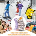 thumbnail image 2 of Loritta 3 Pairs Thermal Socks for Women, Winter Thick Warm Heated Boot Crew Socks Size 5-11, 2 of 6