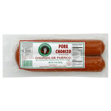 Reynaldo's Pork Chorizo, 12 Oz.