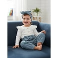 thumbnail image 6 of Loicainy Infant Baby Girls Fall Clothes Set 3 6 9 12 Months Long Sleeve Romper with Floral Pants and Headband Outfits, 6 of 9