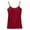 Wine, variant on Womens Adjustable Strap Camisole Built In Frame Support Stretch Cotton Layer