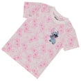 thumbnail image 6 of Disney Lilo and Stitch Girls Short Sleeve T-Shirt- Stitch Girls Tee Sizes 4-16 White, 6 of 6
