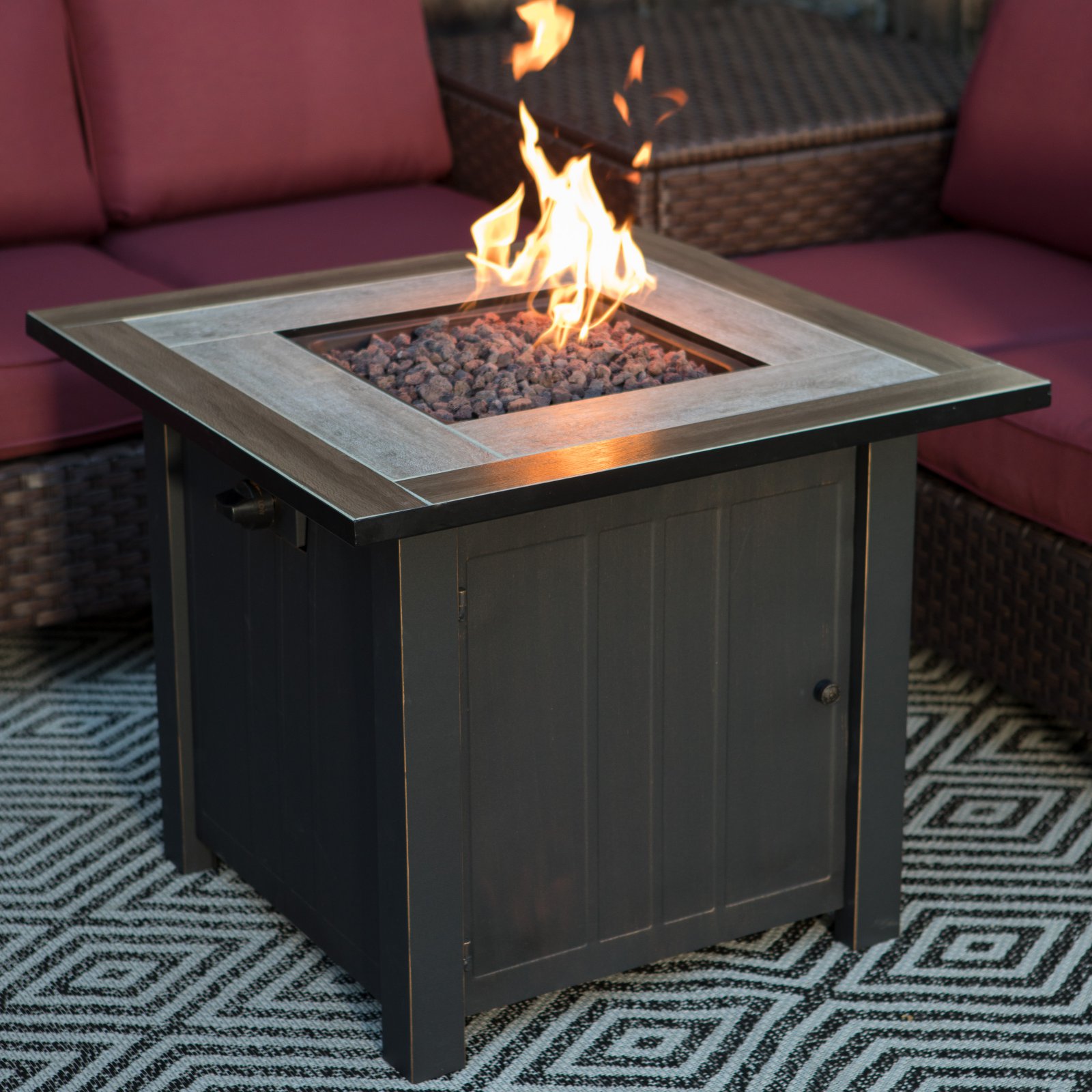 Fireplaces Stoves Patio Fire Pit, Outdoor Gas Fire Pit
