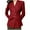 Wine, variant on Dealovy Womens Belted Blazers Long Sleeve Open Front Suit Jackets Dressy Casual Office Blouse Tops