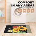 thumbnail image 5 of Boho Non Slip Waterproof Kitchen Rugs and Mats Set of 2 Farmhouse Vintage Kitchen Floor Mats Cushioned Anti Fatigue Ergonomic Comfort Standing Kitchen Runner Rugs 17.3''''x28''''+17.3''''x47'''', 5 of 6