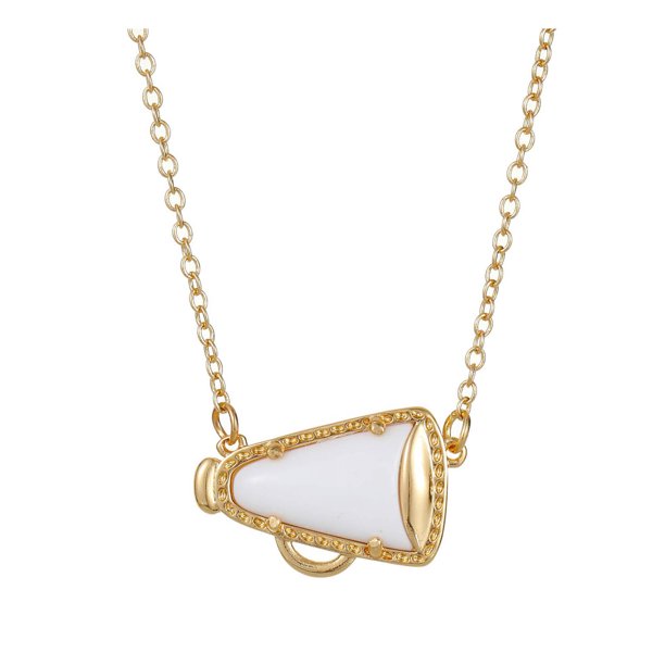 Cheer Necklace Cheerleading collar para las mujeres mamá Cheer Cheerleader Cheerleading Accesorios Cosas Cheerleading Charm Necklace 1pc
