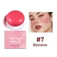 thumbnail image 1 of Dvkptbk Blush Coloré Blush Sandwich Blush StickLips et Joues Maquillage Naturel Maintien Graduel Rouge Baume, 1 of 1
