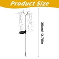 thumbnail image 4 of CoreLiving Solar Powered Willow Tree Lights, Waterproof LED Fairy Pathway String Lighting, Copper Wire Decorative Outdoor Garden Stake for Xmas Decor, 1 Pack, 4 of 9