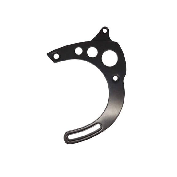 Mid-Mount Alternator Bracket for Ford Big Block - Black