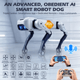 thumbnail image 2 of Remote Control Robot Dog Toy, RC Dog Robot Toys for Kids Boys Girls, 2 of 10