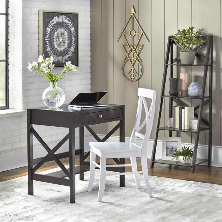 TMS X 4 - Tier Shelf, Ladder Bookcase, Espresso - Walmart.com