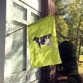 thumbnail image 2 of Carolines Treasures BB7648CHF Holstein Cow Green Flag Canvas House, 2 of 4