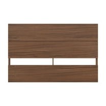 Nexera Full Size Panel Wood Headboard, Walnut