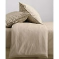 thumbnail image 4 of Calvin Klein CAMEL BROWN Washed Percale 3 Piece Comforter Set, US Queen, 4 of 4
