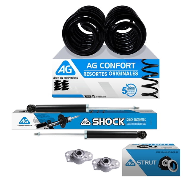Kit Original AG para Auto Traseros para Volkswagen Bora 2006 a 2010 4 Piezas Nuevos