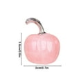 thumbnail image 2 of RKSTN Mini Pierre d'Agate Citrouille Bijoux Rose, 2 of 5
