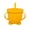 Yellow - One Size, variant on Double Ear Silicone Sippy Cup Food Grade Leakproof With Lid, Safe Kids Drinking Mug, Portable Outdoor Snack Cup For Travel Picnic And Daily Drinking Use Yellow - One Size