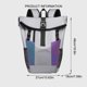 thumbnail image 3 of Mochila De Viaje Hombres Mujeres Moda Bolso De Hombro Mochilas Portátiles Impermeables Mochilas De Camping, 3 of 7