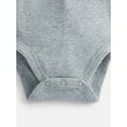 thumbnail image 3 of Wonder Nation Baby Boys' Thermal Henley Bodysuit with Long Sleeves, Sizes 0M-24M, 3 of 4