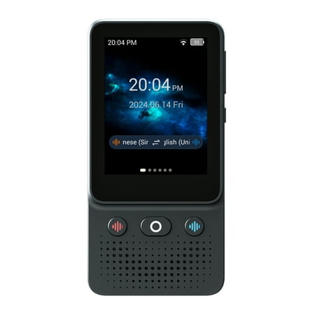 Portable Language Translator Device 138 Languages Voice Photo Text Real-time Tranlator Support Offline Translation Simultaneous Interpretation with 2.8" Touchscreen Unit Conversion and ChatGPT