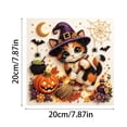 thumbnail image 2 of DIY Halloween Pearl Diamond Painting Art Kits for Adult, Spooky Cute Ghost 3D Diamond Painting Crafts for Beginner, DIY Fall Home Decor Wall Art, 2 of 6