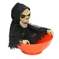 thumbnail image 3 of Plato De Fruta De Mano De Fantasma, Caja De Dulces De Ojos Brillantes De Juguetes De Calavera De Fantasma De Miedo Para Fiesta Mgaxyff Electric Candy Box Toy, 3 of 8