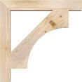 thumbnail image 3 of Ekena Millwork 3 1/2"W x 28"D x 28"H Westlake Block Smooth Bracket, Douglas Fir, 3 of 25