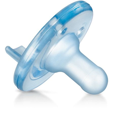 (2 Pack) Philips Avent Soothie Pacifiers, 3+ Months, Pink or Blue - 2 Counts (Colors May Vary)