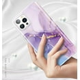 thumbnail image 3 of luolnh Étui Pailletée Dorée Compatible avec iPhone 14 Pro Max Design Marbre Antichoc Mince Silicone Souple TPU, 3 of 5