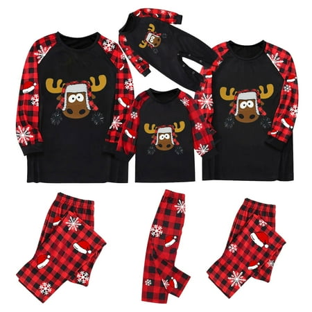 

CAICJ98 Christmas Gifts For Women Matching Christmas Pajamas for Family Holiday PJs for Women/Men/Kids/Couples Vacation Cute Printed Loungewear Sleepwear