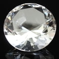 thumbnail image 4 of SmartBy 40mm Clear Paperweight Faceted Cut Glass Giant Artificial Diamond Jewelry Decor, 4 of 4
