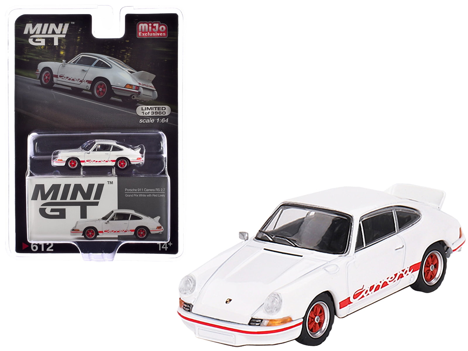1/43 Porsche 911 R 2016MY ホワイト&レッドストライプ 1/43