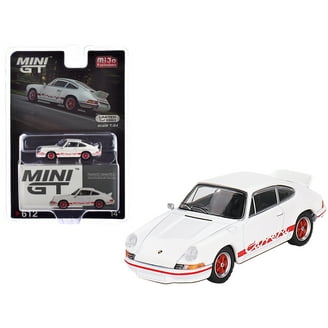 ミニカー Porsche Carrera GT2004Arctic White / Red Mini GT Porsche 911 Carrera RS 2.7 Grand Prix - White with