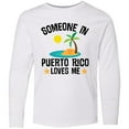 thumbnail image 3 of Inktastic Someone in Puerto Rico Loves Me Long Sleeve Youth T-Shirt, 3 of 5
